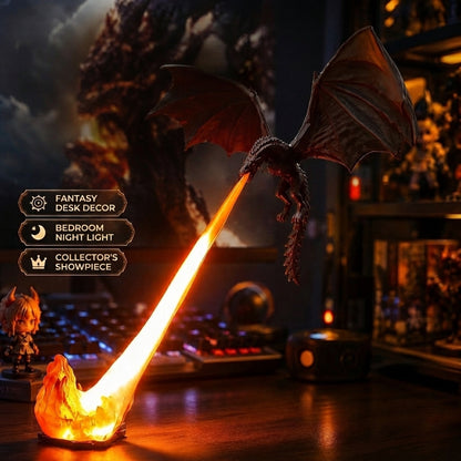 Dragon’s Breath™ – Mystical Flame Lamp